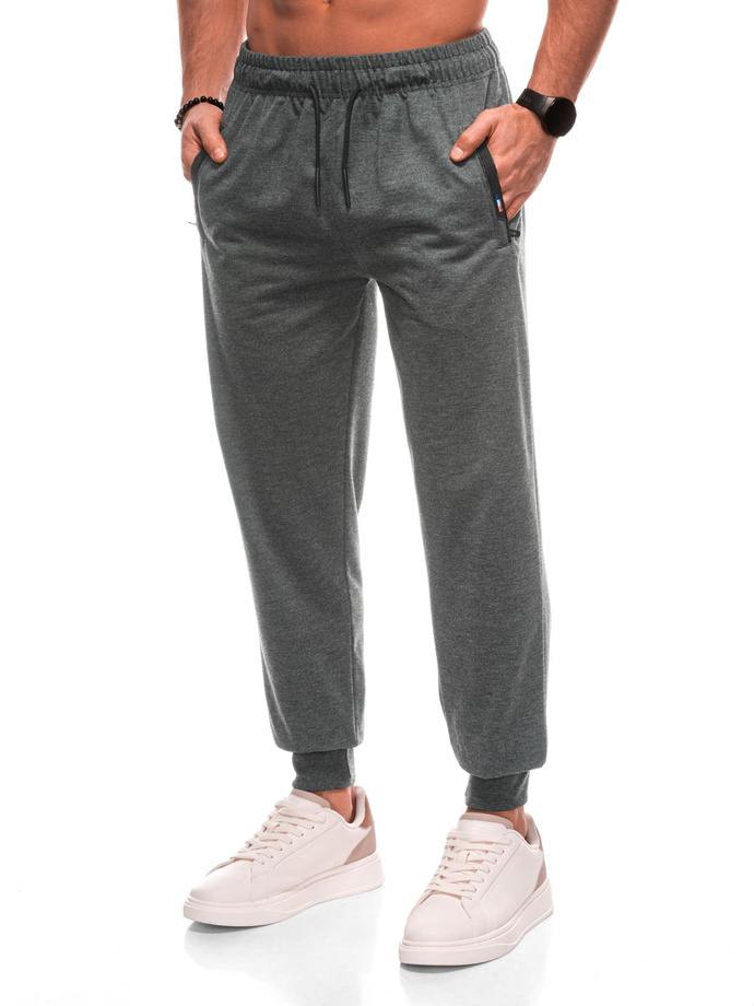 Men's sweatpants P1513 - gray