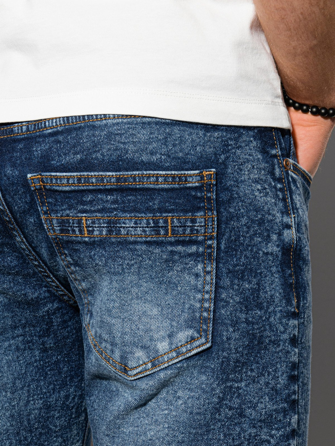 Men's denim shorts - blue W305