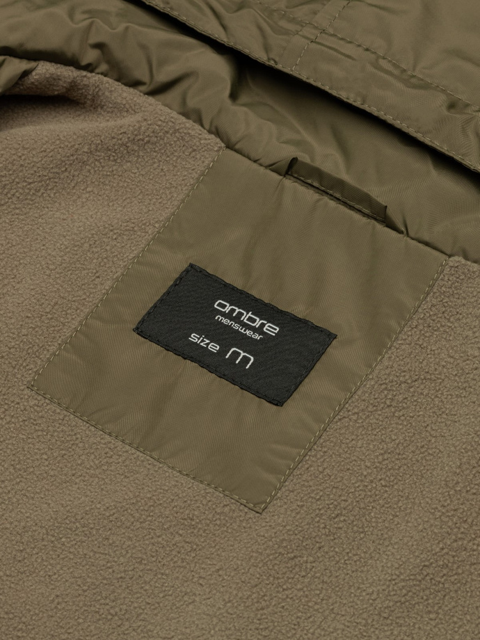 Men's sports jacket - olive V7 C447