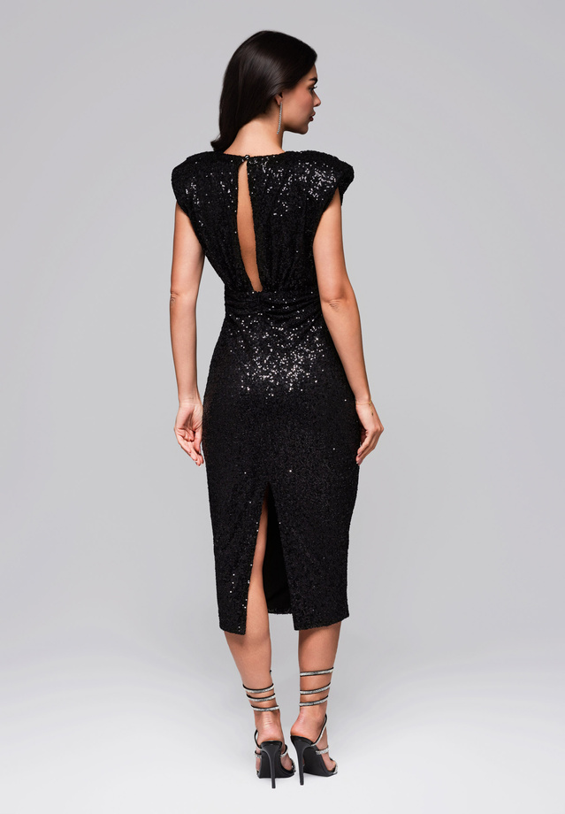 Evening dress LA-OM-DLR215- black