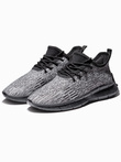 Men's casual sneakers T388 - grey V5