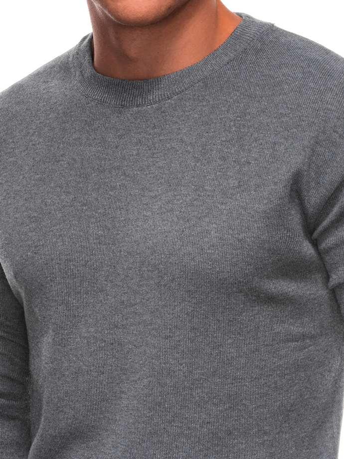 Men's sweater E242 - dark grey