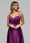 Evening dress LA-OM-DLR267 - violet