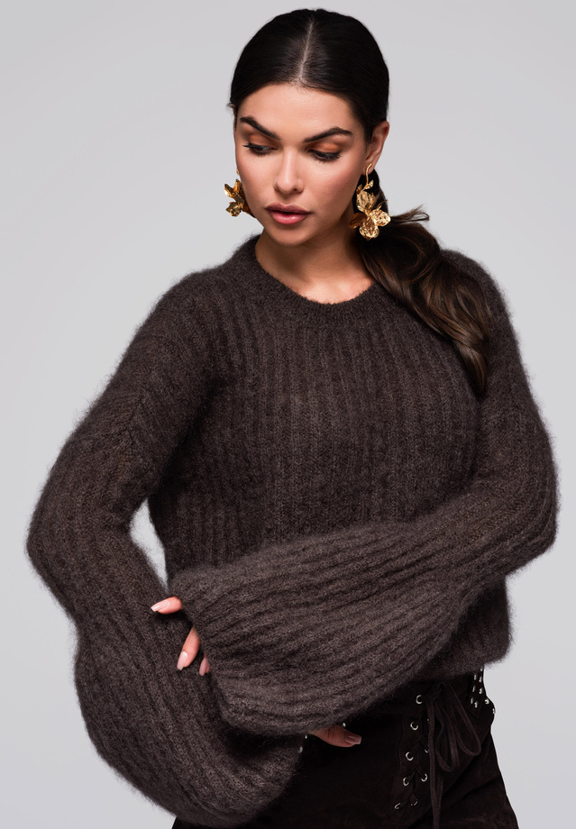 Sweter damski LW-SWSW-0110 - brown