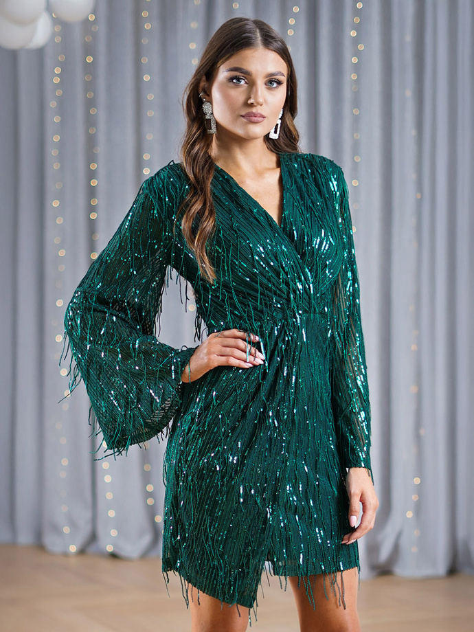 FREYA mini dress DLR137- green