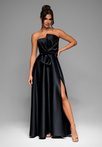 Evening dress LA-OM-DLR004 Regular Fit black