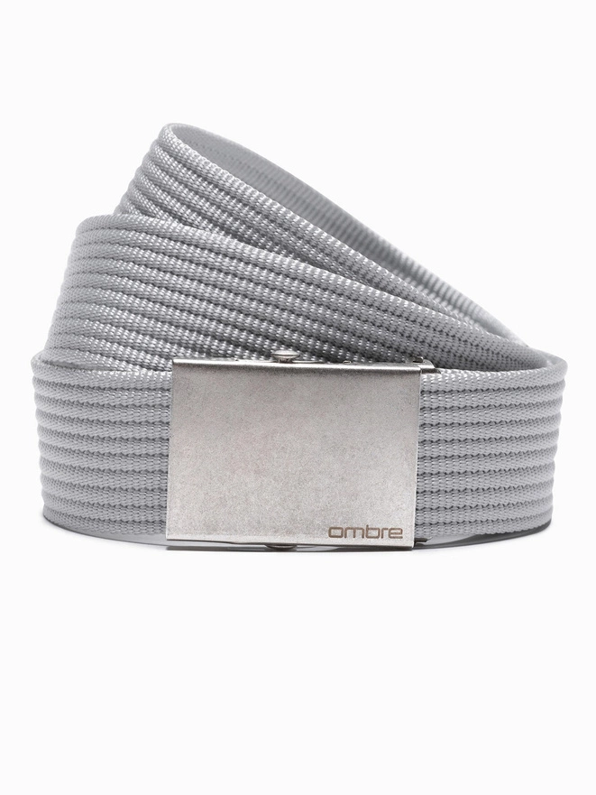 Men's belt of sash - gray A029