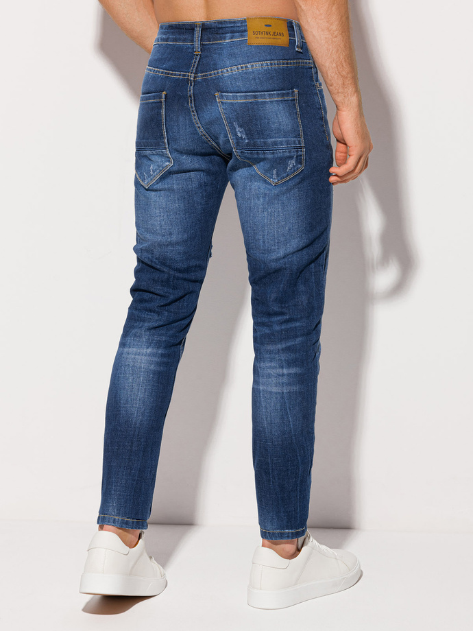 Men's jeans P1217 - dark blue