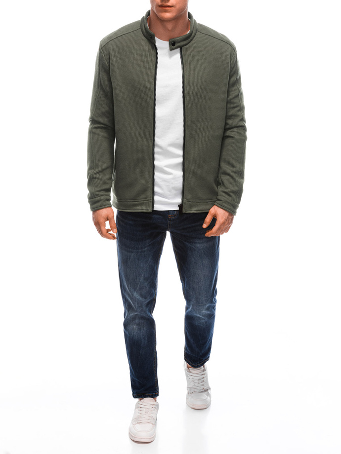 Kurtka męska przejściowa EM-JANP-0100 - khaki V6
