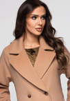 Płaszcz damski LARICA OW-COLC-0111 v1 - camel