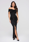 Evening dress LA-OM-DLR264 - black