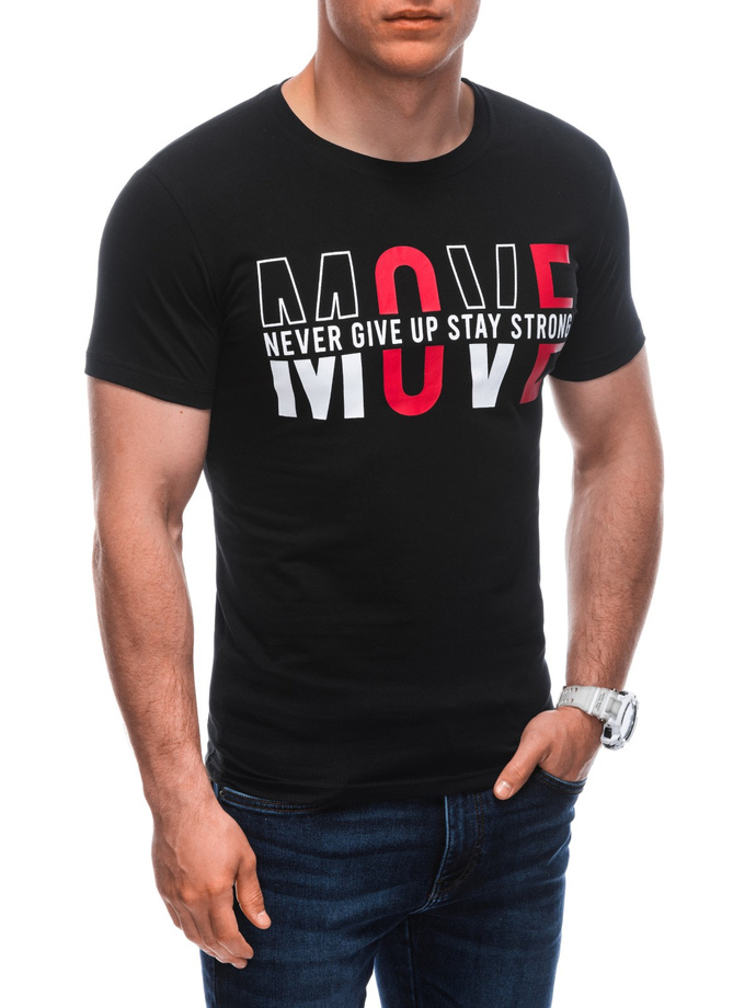 Men's t-shirt S1934 - black
