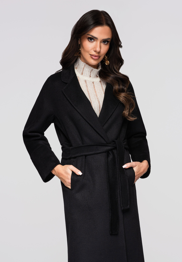 Women's coat LARICA OW-COLC-0109 v2 - black