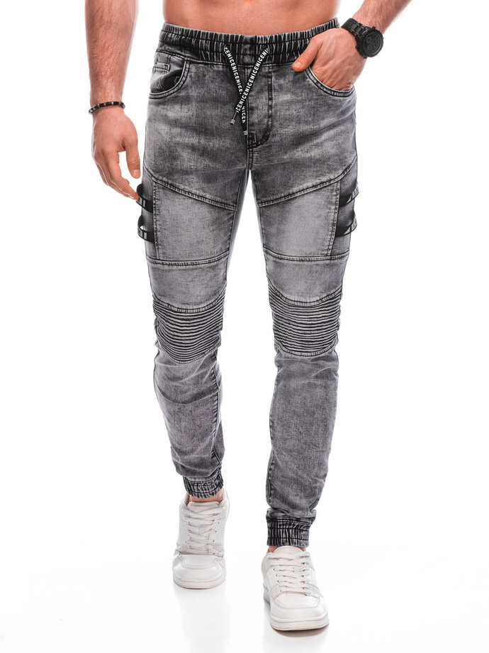 Men's pants joggers P1462 - grey