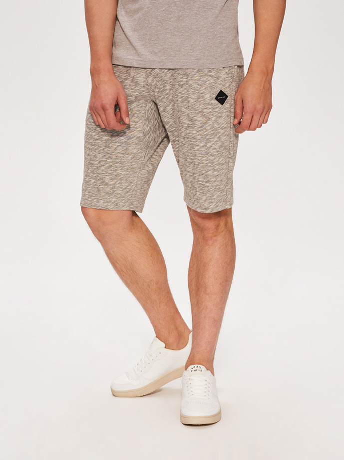 Men's shorts MANFILS 3 W455 - gray melange