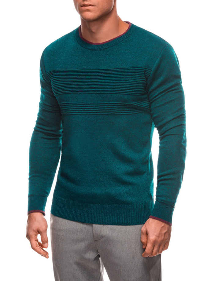 Men's sweater E243 - dark green