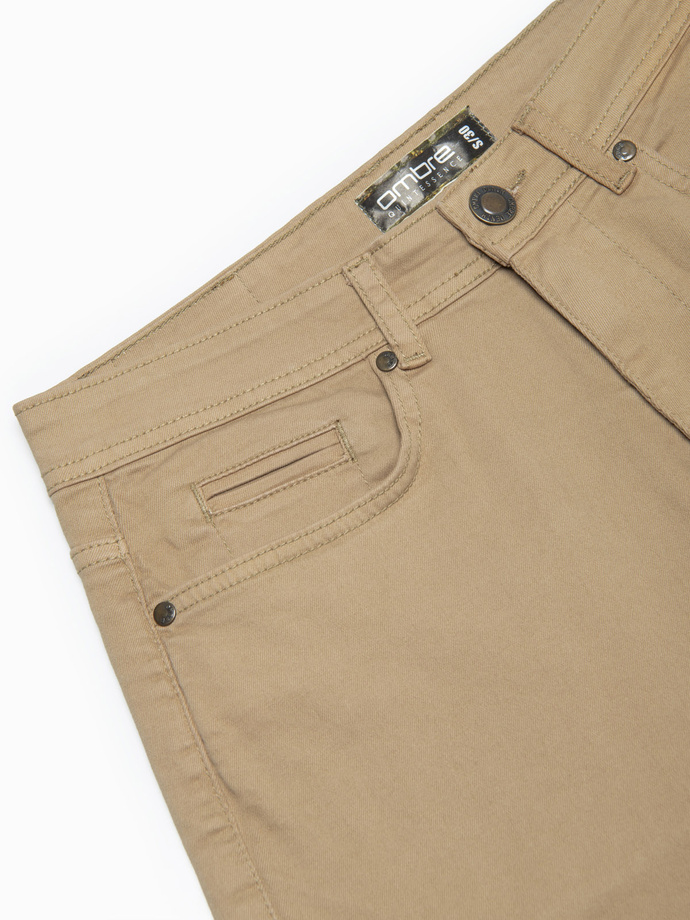 CHINO men's shorts - light brown V9 OM-SRDS-0103