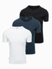 white || navy blue || black