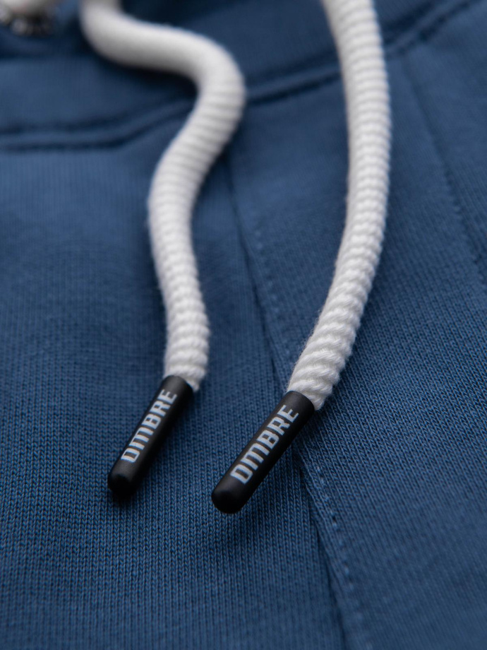 Men's jogger sweatpants - navy blue V4 OM-PABS-0173