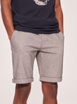 Men's shorts PREM SHORTS W426 - gray melange