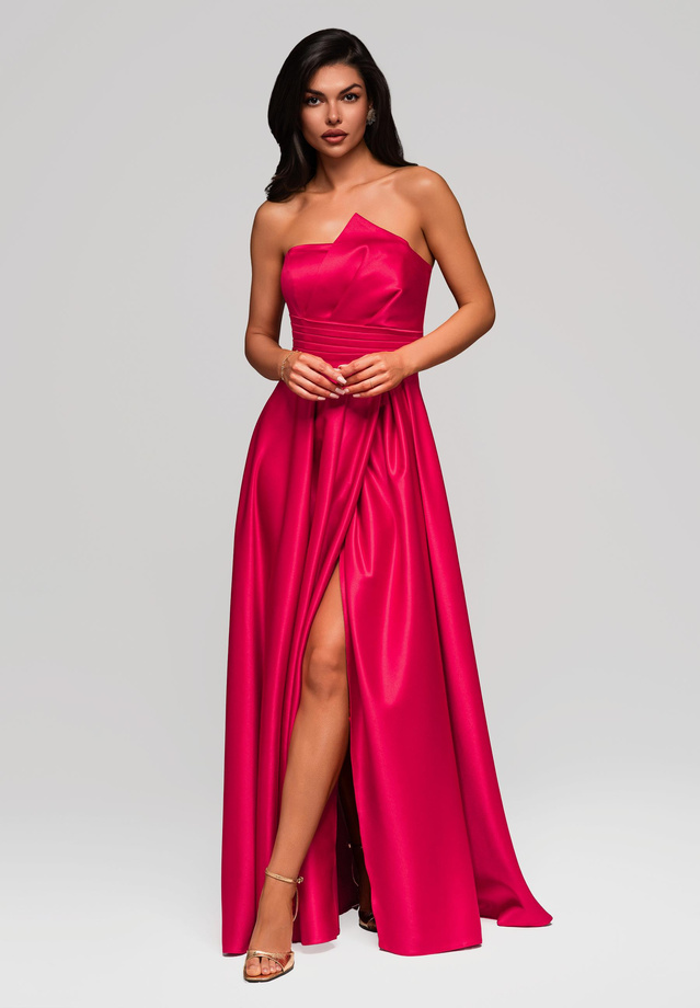 Evening dress LA-OM-DLR175 - red