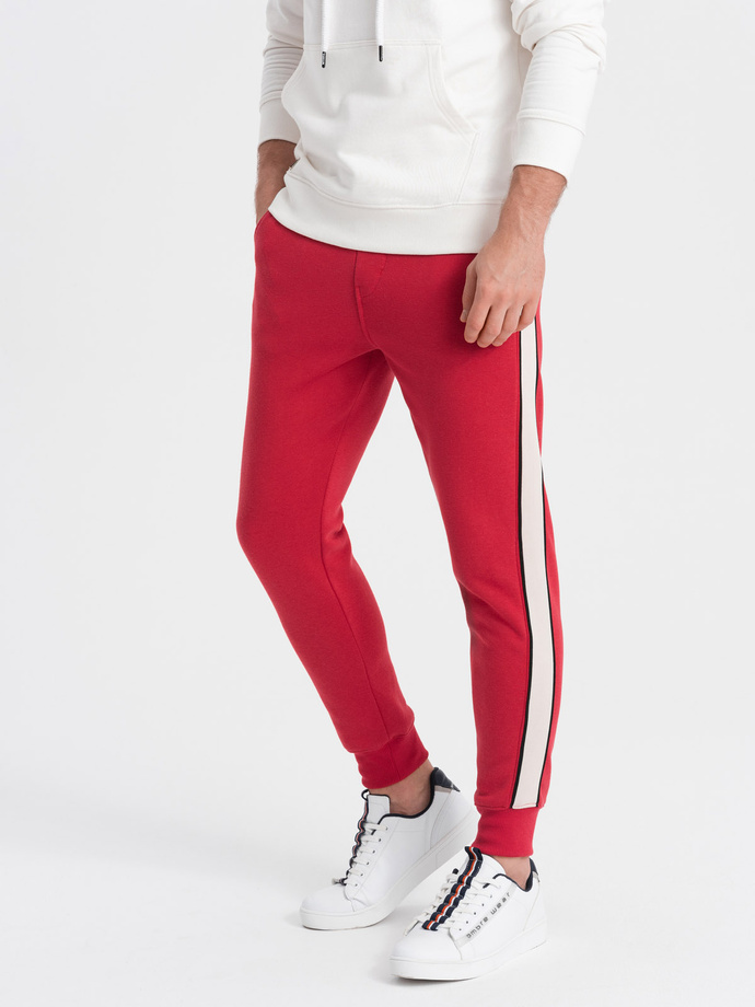 Men's sweatpants P865 - red V4