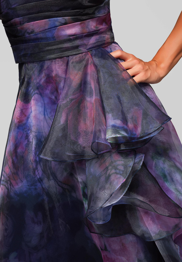 Evening dress LA-OM-DLR230 blue