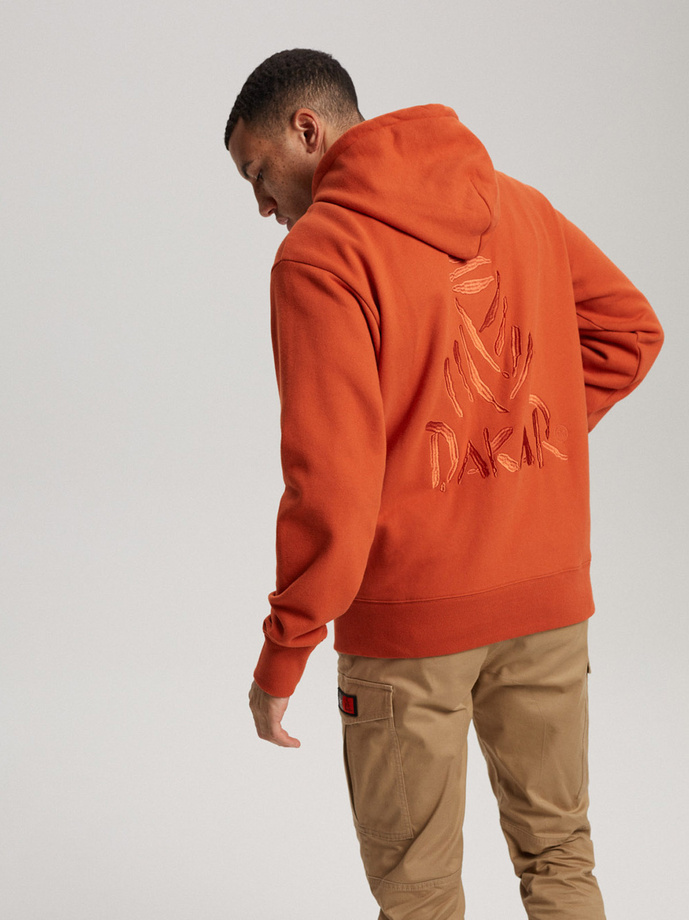 Men's sweatshirt DKR DSRT ZH1 B1567 - orange