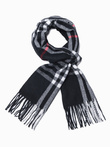 Men's scarf - black/red A408