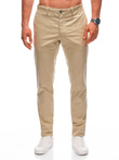 Men's pants chino P1359 - dark beige
