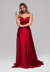 Evening dress LA-OM-DLR267 - burgundy