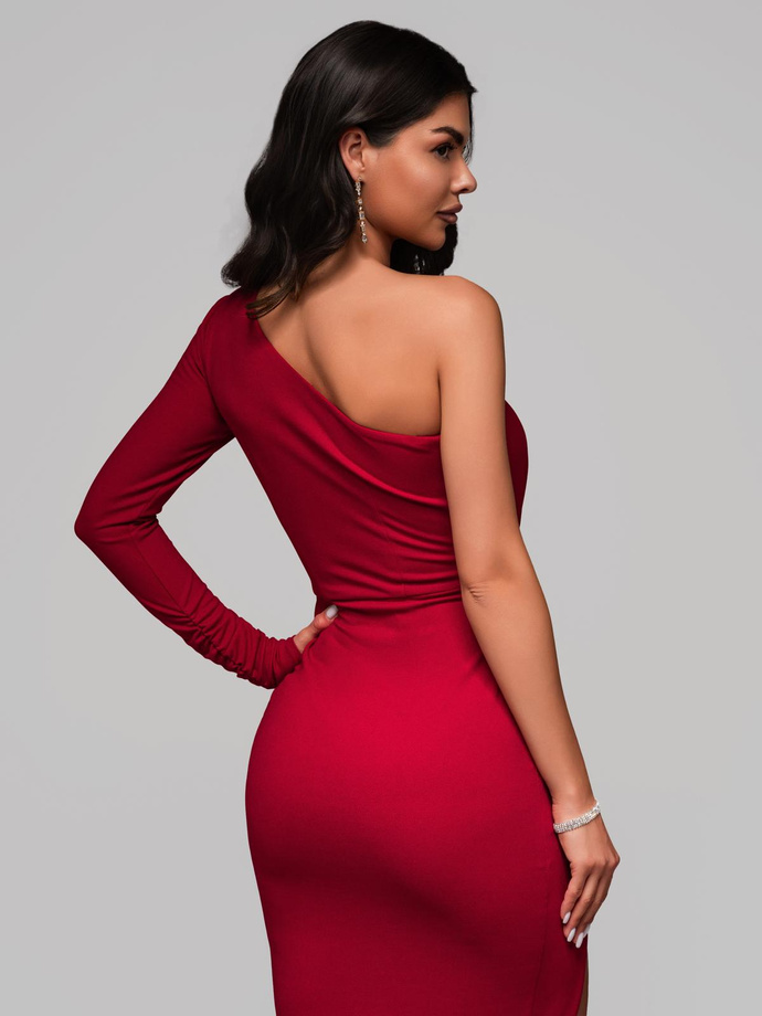 GRACE maxi dress DLR163 - dark red