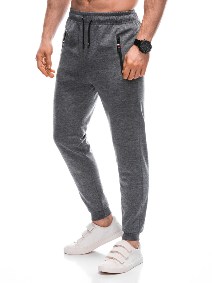 Men's sweatpants P1437 - grey