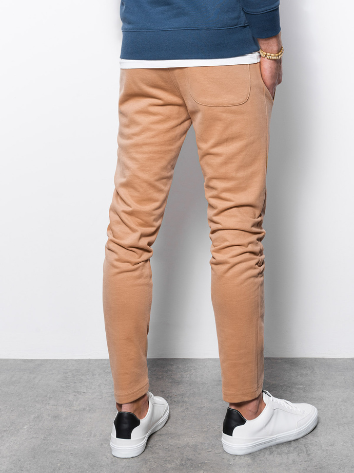 Men's sweatpants - camel P946