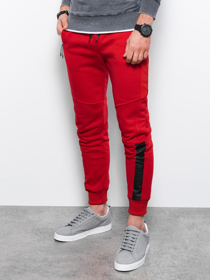 Men's sweatpants - red P920