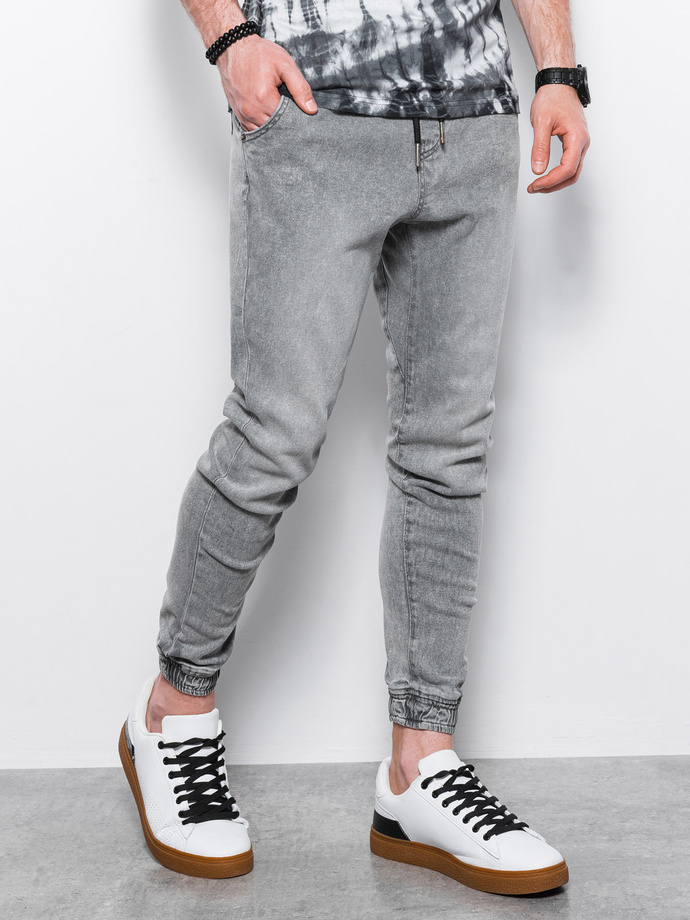 Men's joggers - grey P1027