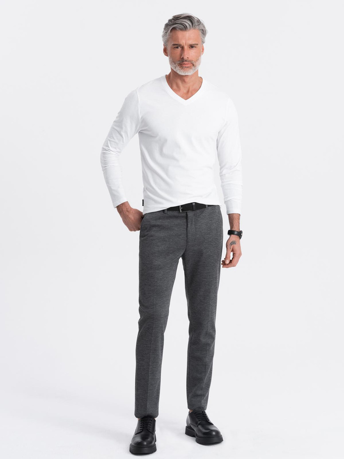 Men's V-NECK longsleeve set - mix 2-pack V3 Z41