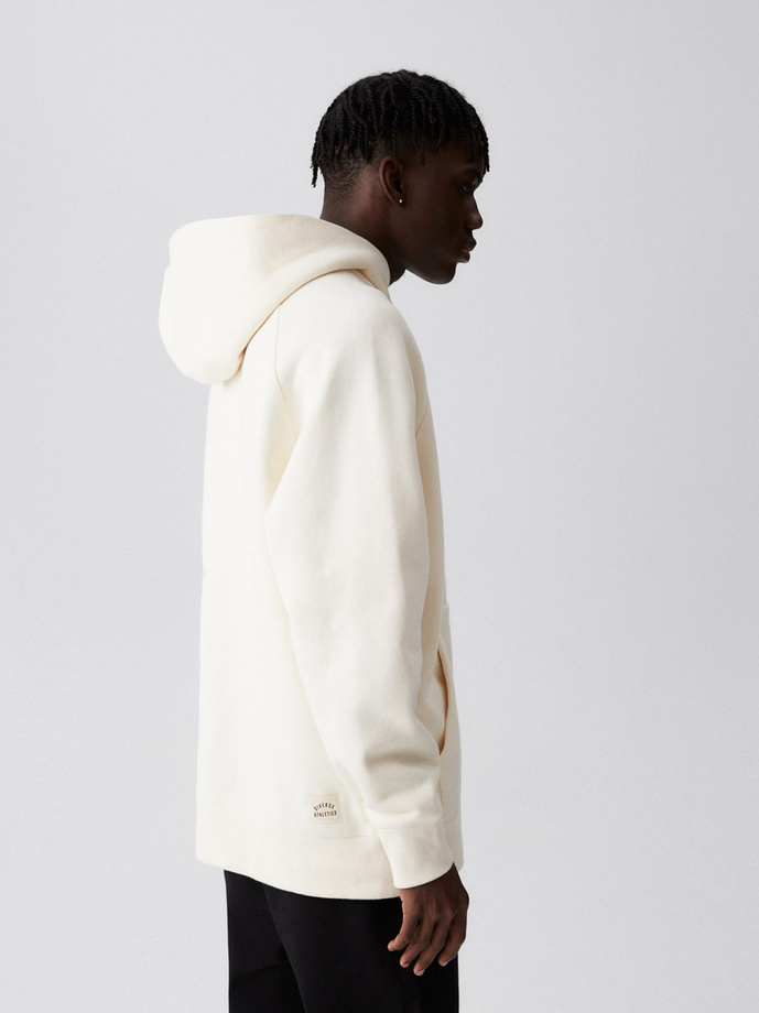 Men's sweatshirt ATH H 123 B1571 - ivory