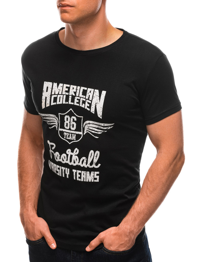 Men's t-shirt S1703 - black