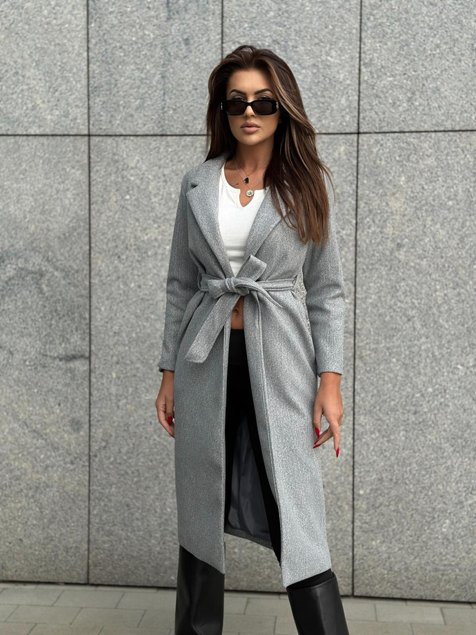 Women's coat CLR034 - gray