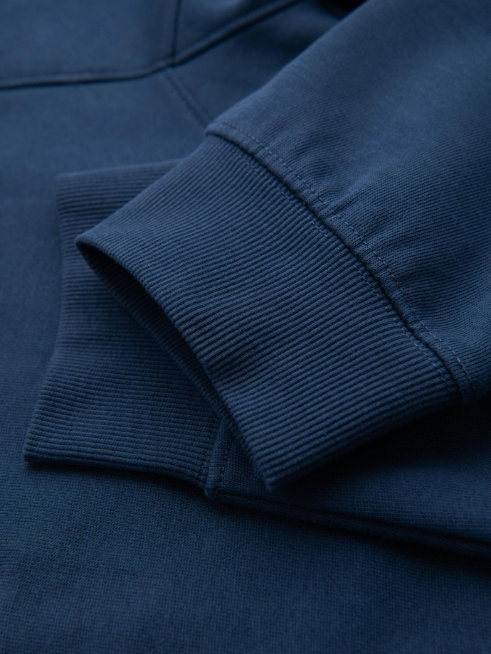 Men's jogger sweatpants - navy blue V4 OM-PABS-0173