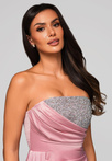 Evening dress LA-OM-DLR224 pink