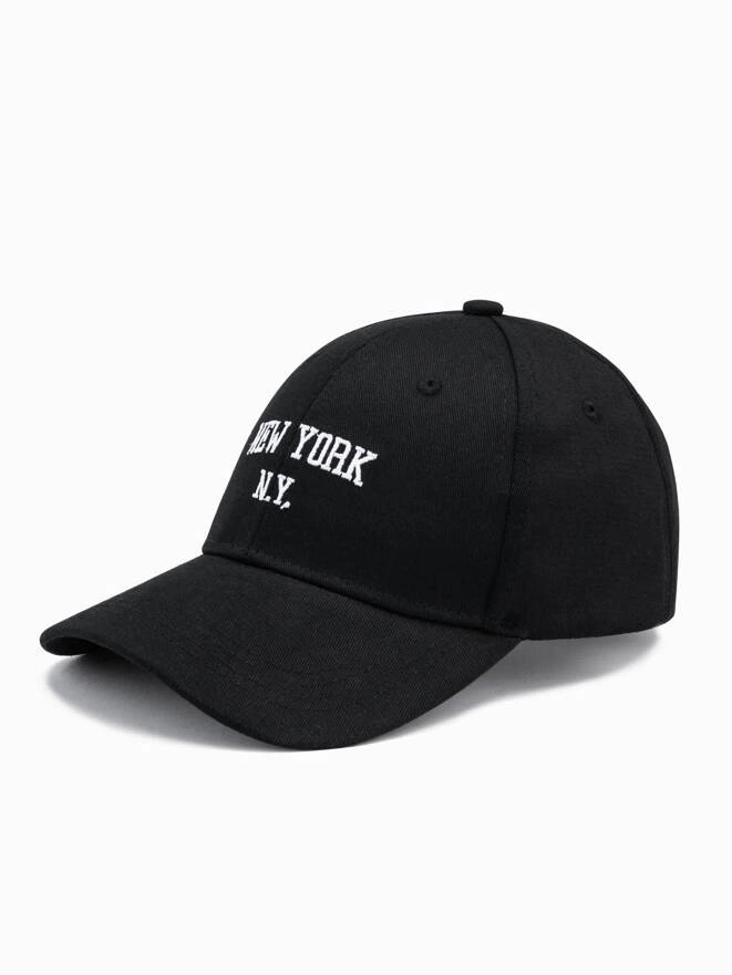 Men's baseball cap H172 - black