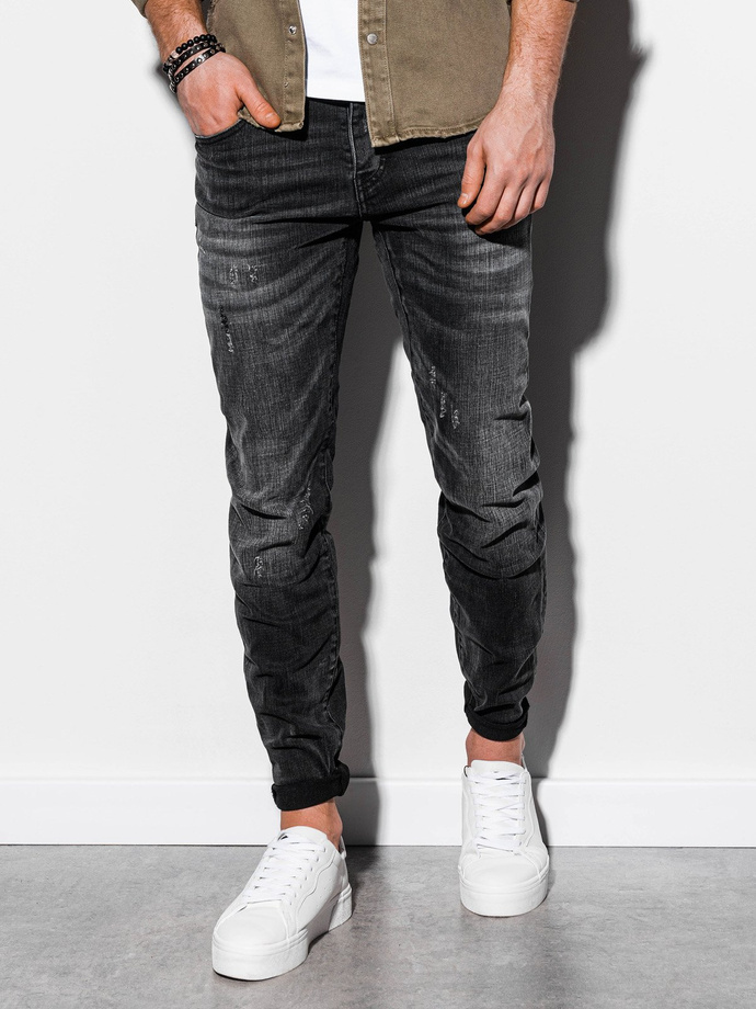 Men's jeans - black P855