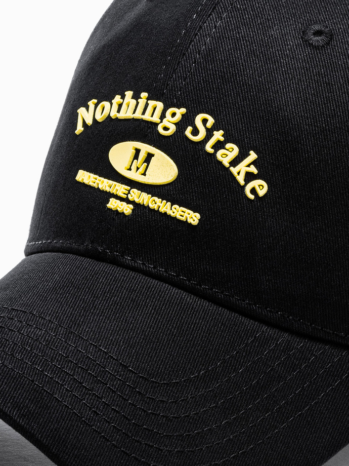 Men's cap H149 - black