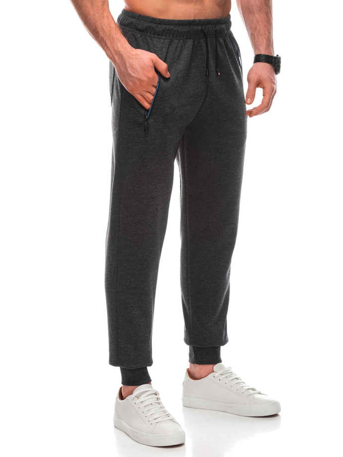 Men's sweatpants P1441 - dark grey