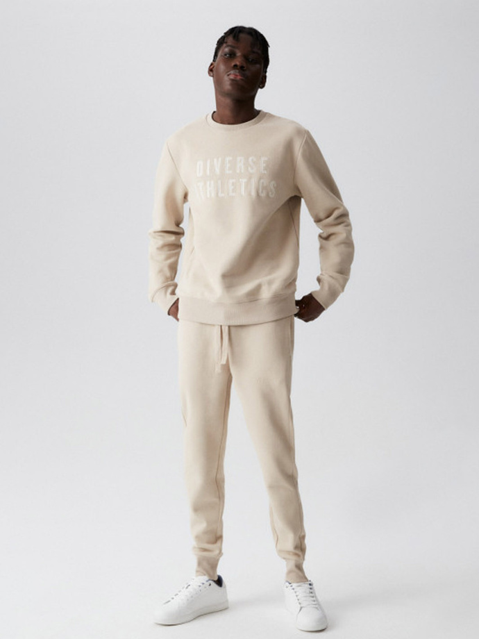 Men's sweatshirt ATH C 223 B1570 - sand