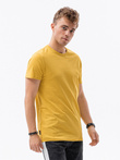 Men's plain t-shirt - yellow S1370
