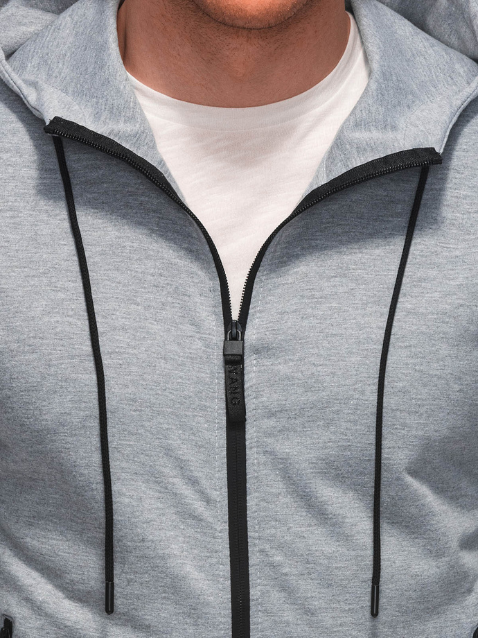 Men's hoodie B1651 - grey