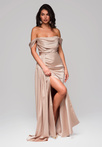 Evening dress LA-OM-DLR188 - gold